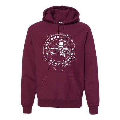 Naptown Road Warriors Penguin Mascot Premium Hoodie