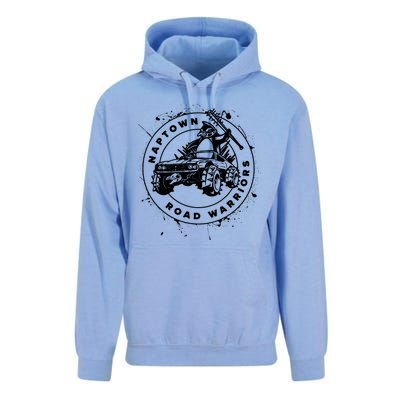 Naptown Road Warriors Penguin Mascot Unisex Surf Hoodie