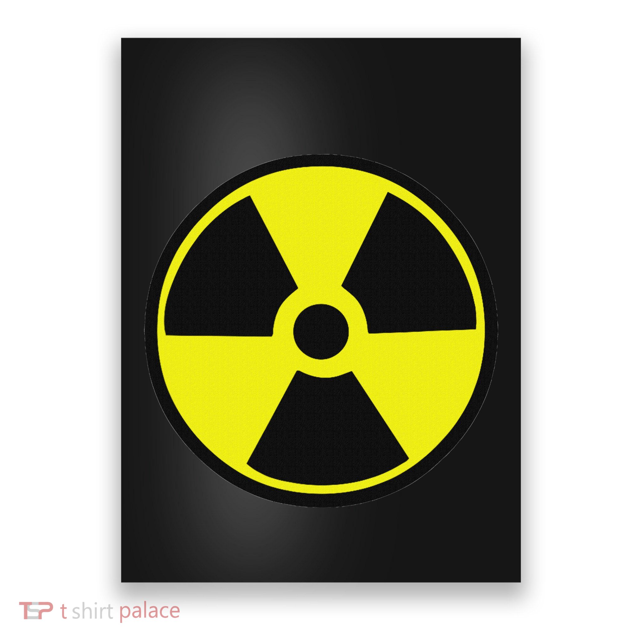 Nuclear Radiation Warning Poster