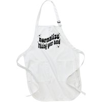 Normalize Raising Your Hand Full-Length Apron With Pockets