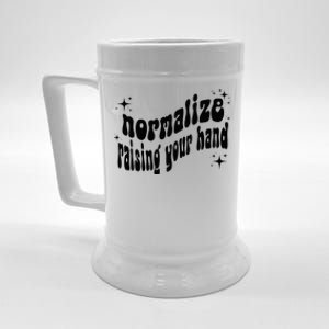 Normalize Raising Your Hand Beer Stein