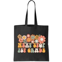 Next Stop 1st Grade Hello School Groovy Back To School Bag