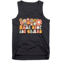 Next Stop 1st Grade Hello School Groovy Back To School Tank Top
