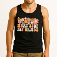 Next Stop 1st Grade Hello School Groovy Back To School Tank Top