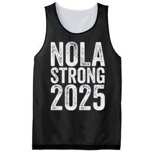 Nola Strong 2025 Never Forget New Orleans Support Mesh Reversible Basketball Jersey Tank