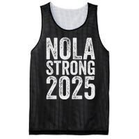 Nola Strong 2025 Never Forget New Orleans Support Mesh Reversible Basketball Jersey Tank