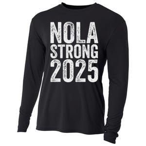 Nola Strong 2025 Never Forget New Orleans Support Cooling Performance Long Sleeve Crew