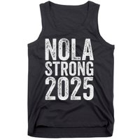 Nola Strong 2025 Never Forget New Orleans Support Tank Top