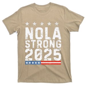 Nola Strong 2025 New Orleans Resilient Community Pride T-Shirt