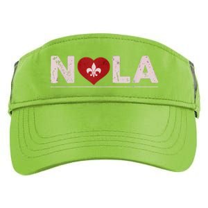 Nola Strong 2025 New Orleans Support Adult Drive Performance Visor