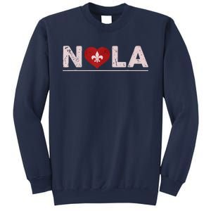 Nola Strong 2025 New Orleans Support Sweatshirt