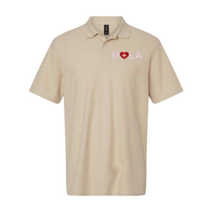 Nola Strong 2025 New Orleans Support Softstyle Adult Sport Polo