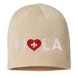 Nola Strong 2025 New Orleans Support Sustainable Beanie