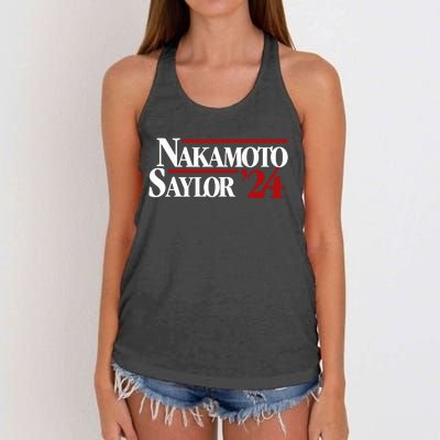 Nakamoto Saylor 24 Women's Knotted Racerback Tank