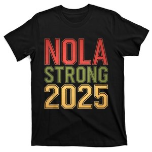 Nola Strong 2025 New Orleans Resilient Community Pride T-Shirt