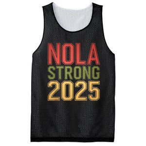 Nola Strong 2025 New Orleans Resilient Community Pride Mesh Reversible Basketball Jersey Tank