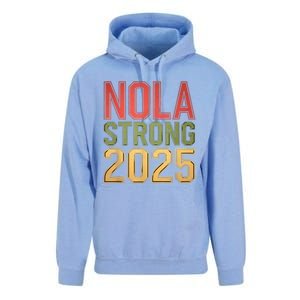 Nola Strong 2025 New Orleans Resilient Community Pride Unisex Surf Hoodie