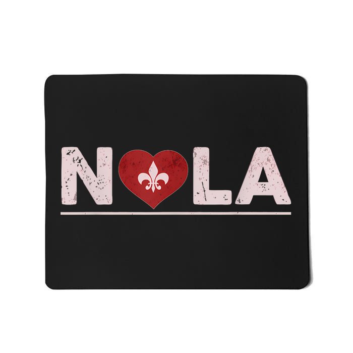 Nola Strong 2025 New Orleans Support Mousepad