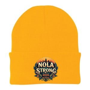 Nola Strong 2025 Never Forget New Orleans Knit Cap Winter Beanie