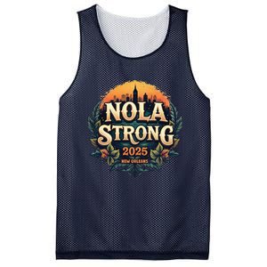 Nola Strong 2025 Never Forget New Orleans Mesh Reversible Basketball Jersey Tank