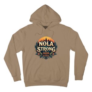 Nola Strong 2025 Never Forget New Orleans Hoodie