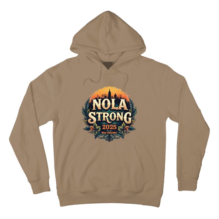 Nola Strong 2025 Never Forget New Orleans Hoodie