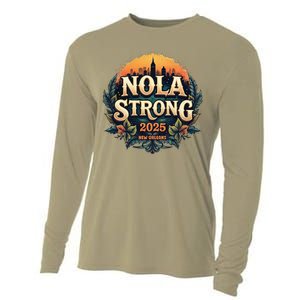 Nola Strong 2025 Never Forget New Orleans Cooling Performance Long Sleeve Crew