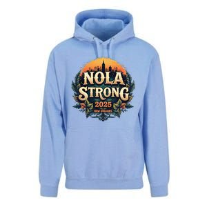 Nola Strong 2025 Never Forget New Orleans Unisex Surf Hoodie