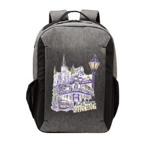 Nola Strong 2025 Red New Orleans Support Vector Backpack