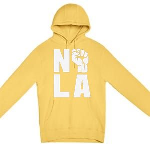 Nola Strong 2025 New Orleans Support Premium Pullover Hoodie