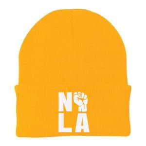 Nola Strong 2025 New Orleans Support Knit Cap Winter Beanie