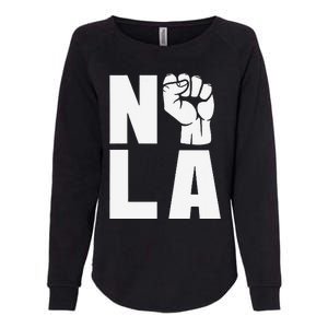 Nola Strong 2025 New Orleans Support Womens California Wash Sweatshirt