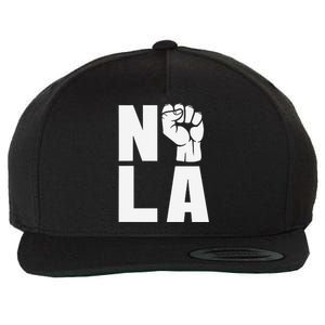 Nola Strong 2025 New Orleans Support Wool Snapback Cap