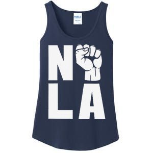 Nola Strong 2025 New Orleans Support Ladies Essential Tank