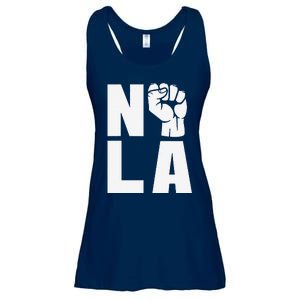 Nola Strong 2025 New Orleans Support Ladies Essential Flowy Tank