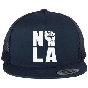 Nola Strong 2025 New Orleans Support Flat Bill Trucker Hat