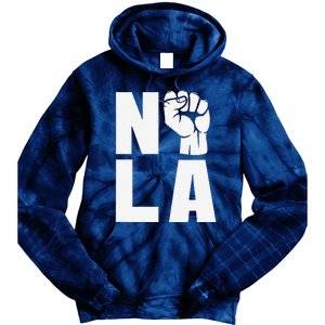 Nola Strong 2025 New Orleans Support Tie Dye Hoodie