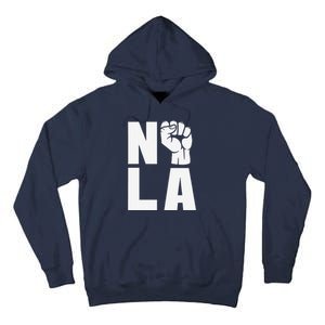 Nola Strong 2025 New Orleans Support Tall Hoodie