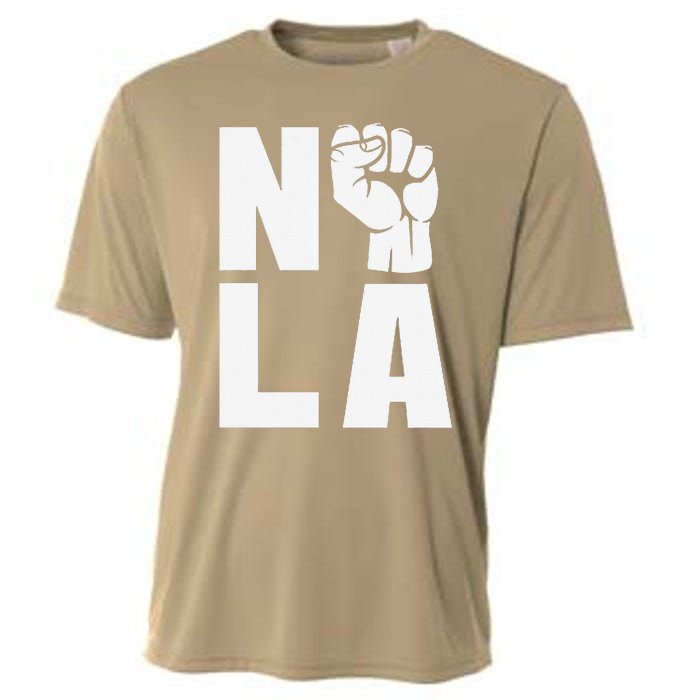 Nola Strong 2025 New Orleans Support Cooling Performance Crew T-Shirt