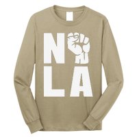 Nola Strong 2025 New Orleans Support Long Sleeve Shirt