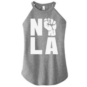 Nola Strong 2025 New Orleans Support Women's Perfect Tri Rocker Tank