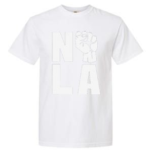 Nola Strong 2025 New Orleans Support Garment-Dyed Heavyweight T-Shirt