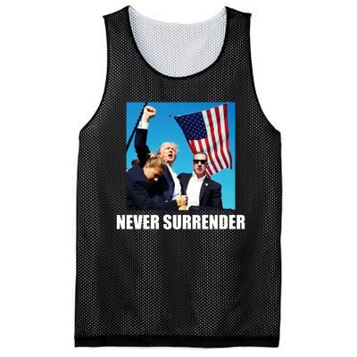 Never Surrender 2024 Take America Back Pennsylvania Rally Shooting Mesh Reversible Basketball Jersey Tank