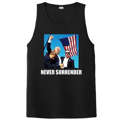 Never Surrender 2024 Take America Back Pennsylvania Rally Shooting PosiCharge Competitor Tank