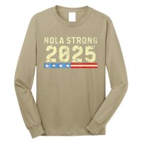 Nola Strong 2025 New Orleans Support Long Sleeve Shirt