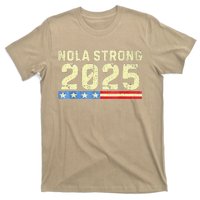 Nola Strong 2025 New Orleans Support T-Shirt