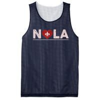 Nola Strong 2025 New Orleans Support Heart Mesh Reversible Basketball Jersey Tank