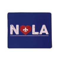 Nola Strong 2025 New Orleans Support Heart Mousepad