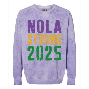 Nola Strong 2025 Colorblast Crewneck Sweatshirt