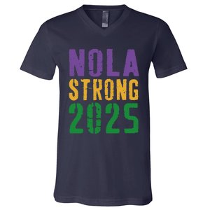 Nola Strong 2025 V-Neck T-Shirt